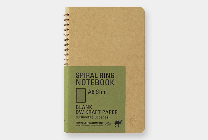 Spiralnotizbuch A6 Slim Traveler's Company Spiralnotizbuch A6 Slim Traveler's Company