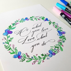 Caligrafía y lettering