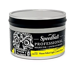 Speedball Professional Relief Ink Hansa Yellow Light 236ml