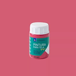 La Pajarita Opaque Fabric Paint Strawberry 35 ml