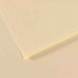 Papel Mi-Teintes 101 Amarillo Pálido Canson 50x65cm 160g/m²