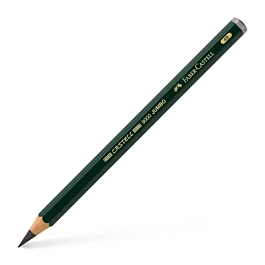 Lápiz Grafito 4B Jumbo Castell 9000 Faber-Castell