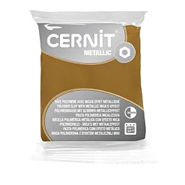 Arcilla polimérica Cernit Metalic Oro 56g