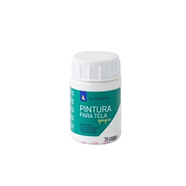 La Pajarita Opaque Fabric Paint White 35 ml
