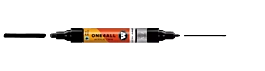 Molotow One4all Twin Acryl Marker 180 Signal black  