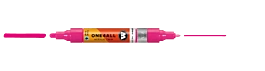Molotow One4all Twin Acryl Marker 217 Neon pink fluorescent  