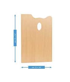 Paleta rectangular 25x35cm Mabef