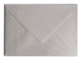 Set de 5 sobres plata Clairefontaine 162x229mm