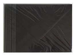 Set de 5 sobres negro Clairefontaine 162x229mm