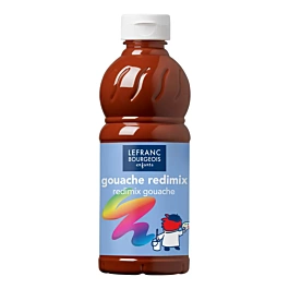Gouache líquido Redimix Siena tostado 500ml Lefranc Bourgeois