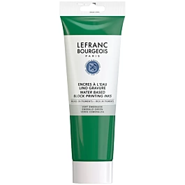 Tinta Lino Educación 529 Verde Esmeralda 250ml Lefranc Bourgeois