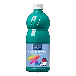 Gouache líquido Redimix Verde esmeralda 1l Lefranc Bourgeois