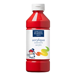 Pintura Acrílica Infantil Rojo 500ml Lefranc Bourgeois