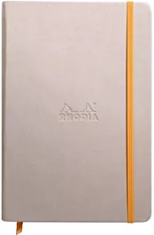 Cuaderno WebNoteBook Rígido Liso Beige Rhodia A5