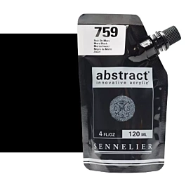 Mars Black Abstract Acrylic Paint nº759 Sennelier 120ml