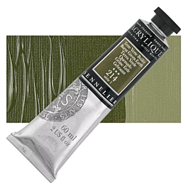 Extra-fine acrylic tube 214 Burnt green earth S1 Sennelier 60ml