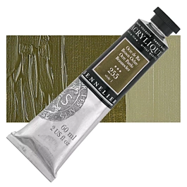 Extra-fine acrylic tube 255 Brown Ocher S1 Sennelier 60ml