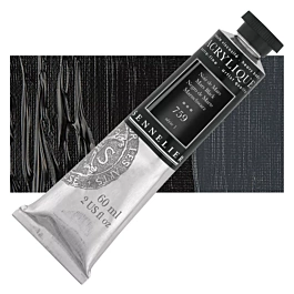 Extra-fine acrylic tube 759 Mars Black S1 Sennelier 60ml