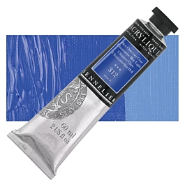 Extra-fine acrylic tube 312 Ultramarine light S2 Sennelier 60ml