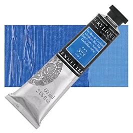 Extra fine acrylic tube 323 Cerulean blue substitute S2 Sennelier 60ml