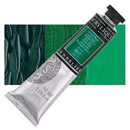 Extra fine acrylic tube 897 Phthalo Green yellow tone S2 Sennelier 60ml