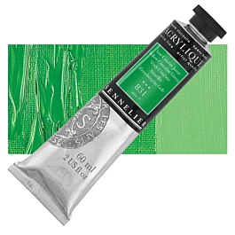 Extra-fine acrylic tube 831 Yellow cinnabar green S3 Sennelier 60ml