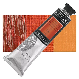 Extra fine acrylic tube 599 Quinacridone Gold S4 Sennelier 60ml