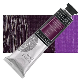 Extra-fine acrylic tube 941 Dark permanent violet S4 Sennelier 60ml