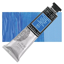 Extra-fine acrylic tube 355 Legitimate cerulean blue S6 Sennelier 60ml