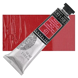 Extra fine acrylic tube 611 Cadmium red purple S6 Sennelier 60ml