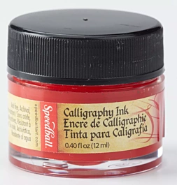 Atrament akrylowy pigmentowany Scarlet Red Speedball 12ml