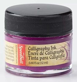 Fioletowy pigmentowany tusz akrylowy Speedball 12ml