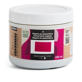 Origin Pebeo ecological magenta acrylic quinacridone 10 480ml