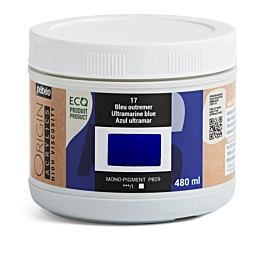 Ultramarine blue acrylic 17 ecological Origin Pebeo 480ml
