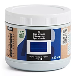 Origin Pebeo 19 ecological primary blue acrylic 480ml