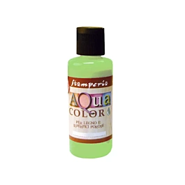 SUPER DEAL **30%** Stamperia Lime Green Aquacolor Ink 60ml