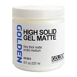 Medium acrílico high solid gel matte Golden 237ml