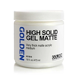 Medium acrílico high solid gel matte Golden 473ml