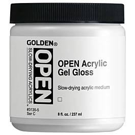 Médium acrylique Slow Dry gloss Open Golden 237ml
