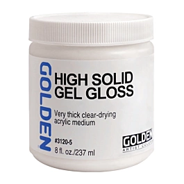Medium acrílico high solid gel gloss Golden 237ml