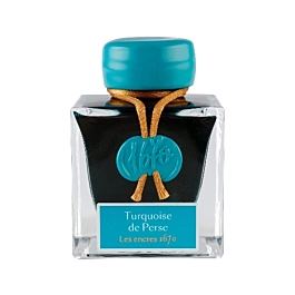 Inchiostro metallizzato 1670 Turchese di Perse J.Herbin 50ml