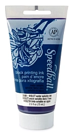 Speedball Water-Soluble Block Printing Ink Violet 75ml