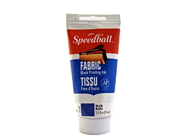 Speedball Fabric Block Printing Inks Stoff Tinte Blue 75ml
