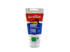 Speedball Fabric Block Printing Inks Stoff Tinte Green 75ml