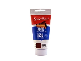 Speedball Fabric Block Printing Inks Stoff Tinte Brown 75ml