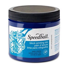 Inchiostro per xilografia a base d'acqua ciano Speedball 473 ml