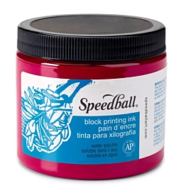 Inchiostro per xilografia a base d'acqua Magenta Speedball 473 ml