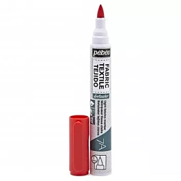 Rotulador Setacolor telas claras 7A Rojo