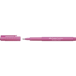 Maker różowy Broadpen Pastell Fineliner Faber-Castell