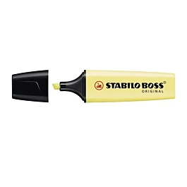 Subrayador Amarillo cremoso STABILO Boss Original Pastel